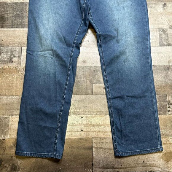 Buffalo David Bitton Men’s Size 40x30 Axel Slim Stretch Jeans Dark Wash Denim - Picture 3 of 11